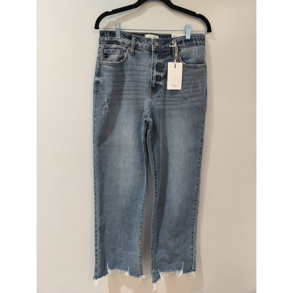 KanCan High Rise Slim Wide Leg Jeans - KC2565L - Size 7/27
